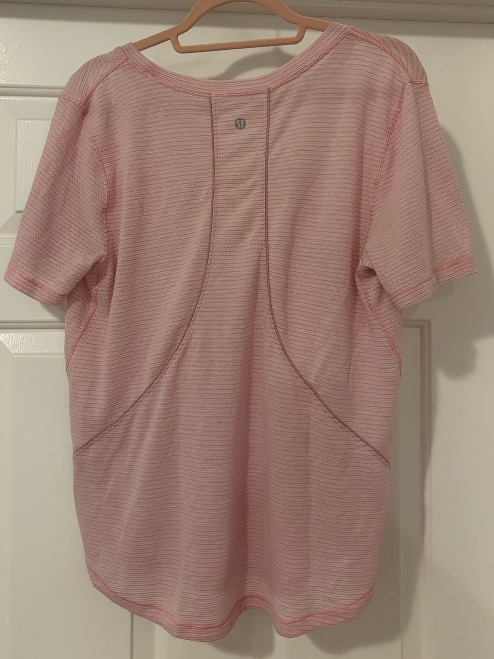 Lululemon Pink Short Sleeve Shirt